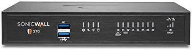 Main image of SonicWall TZ370 Firewall (Gen 7) w/ Secure Upgrade Plus (3-Year Advanced Protection Security Suite) | 02-SSC-6821