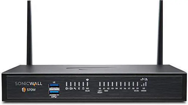 Alt view image 6 of 10 - SonicWall TZ570W Wireless Firewall (Gen 7) w/ Secure Upgrade Plus (3-Year Advanced Protection Security Suite) and 1 Year CSE | 03-SSC-3023