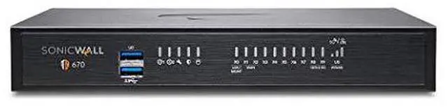 Alt view image 4 of 11 - SonicWall TZ670 Firewall (Gen 7) w/ Total Secure (1-Year Essential Protection Service Suite) | 02-SSC-5640