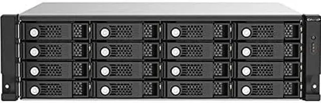 Alt view image 2 of 10 - TL-R1620Sep-RP-US 16-bay 3U rackmount SAS 12Gbps JBOD expansion enclosure with SAS expander