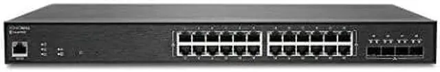 Alt view image 11 of 17 - SonicWall SWS14-24FPOE Ethernet Switch 24 Ports - Manageable - Gigabit Ethernet, 10 Gigabit Ethernet - 10/100/1000Base-T, 10GBase-X - 2 Layer Supported - Modular - 500.40 W Power Consumption 02SSC8377