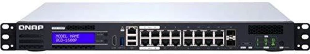 Alt view image 8 of 8 - QNAP QGD-1600P-4G Ethernet Switch QGD1600P4GUS
