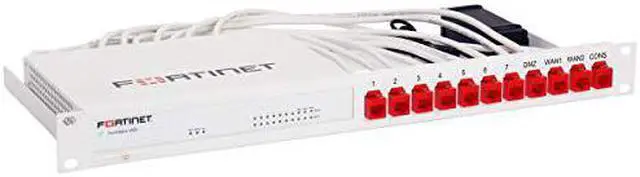 Alt view image 8 of 9 - Rackmount RM-FR-T10 Kit for FortiGate 60E and 61E
