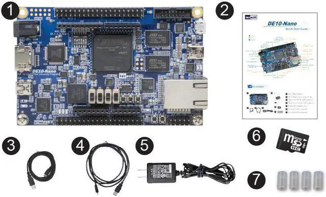 Alt view image 2 of 4 - Terasic DE10 NANO FPGA Development Board Dev Kit for MiSTer Project