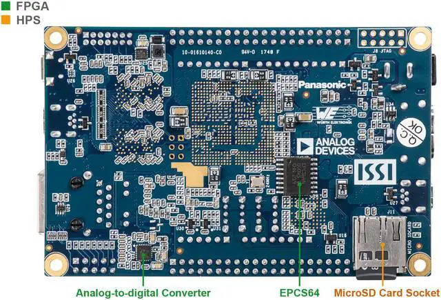 Alt view image 3 of 4 - Terasic DE10 NANO FPGA Development Board Dev Kit for MiSTer Project