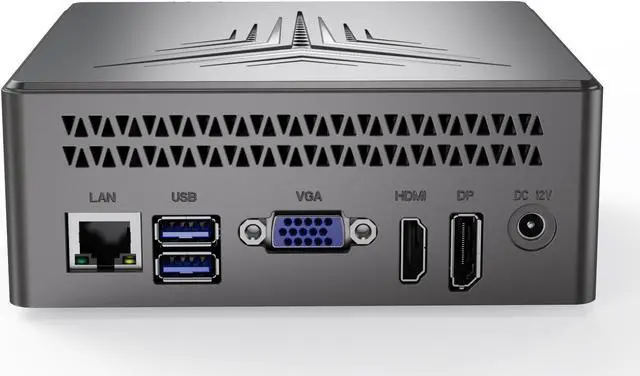 Alt view image 2 of 7 - Mini PC Windows 11 Pro, Intel 11th Gen Celeron N5095 with 8GB RAM 256GB M.2  SSD
