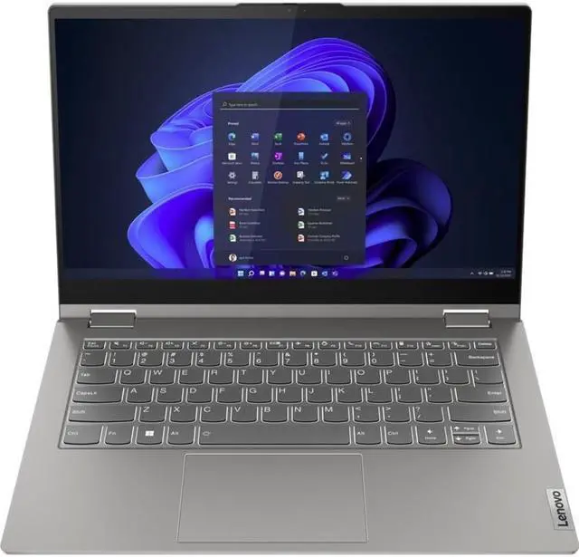Alt view image 16 of 18 - Lenovo ThinkBook 14s Yoga G2 IAP 21DM003NUS 14" Touchscreen Notebook - Full HD - 1920 x 1080 - Intel Core i7 12th Gen i7-1255U Deca-core (10 Core) - 16 GB Total RAM - 8 GB On-board Memory - 512 G