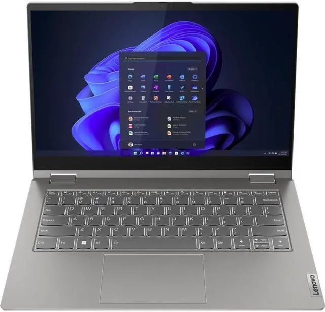 Alt view image 15 of 17 - Lenovo ThinkBook 14s Yoga G2 IAP 21DM003LUS 14" Touchscreen Notebook - Full HD - 1920 x 1080 - Intel Core i5 12th Gen i5-1235U Deca-core (10 Core) - 8 GB Total RAM - 8 GB On-board Memory - 256 GB