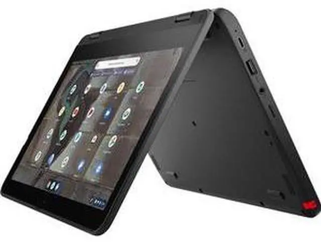 Alt view image 11 of 20 - Lenovo 100e Chromebook Gen 4 11.6" Touch Screen Intel Processor N100 Intel UHD Graphics 8GB Memory 64GB Storage Chrome OS 83G80001US