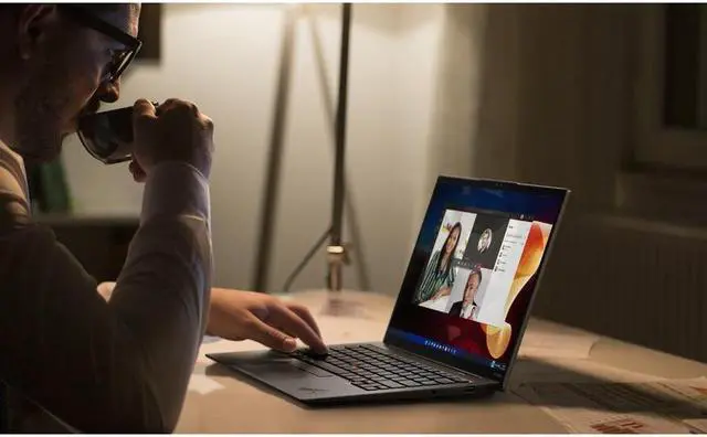 Alt view image 14 of 18 - Lenovo ThinkPad X1 Carbon Gen 10 21CB0072US 14" Touchscreen Notebook - WUXGA - 1920 x 1200 - Intel Core i7 12th Gen i7-1255U Deca-core (10 Core) - 16 GB Total RAM - 512 GB SSD - Black Paint - Int