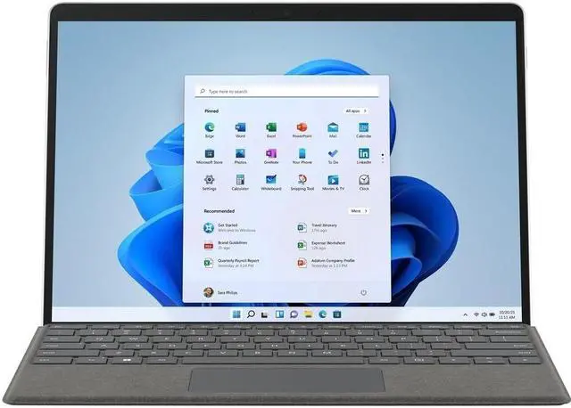 Alt view image 8 of 8 - Microsoft Surface Pro 8 LTE Tablet - 13 Inch - Core i5 - 16 GB RAM - 256 GB SSD - Windows 10 - Platinum