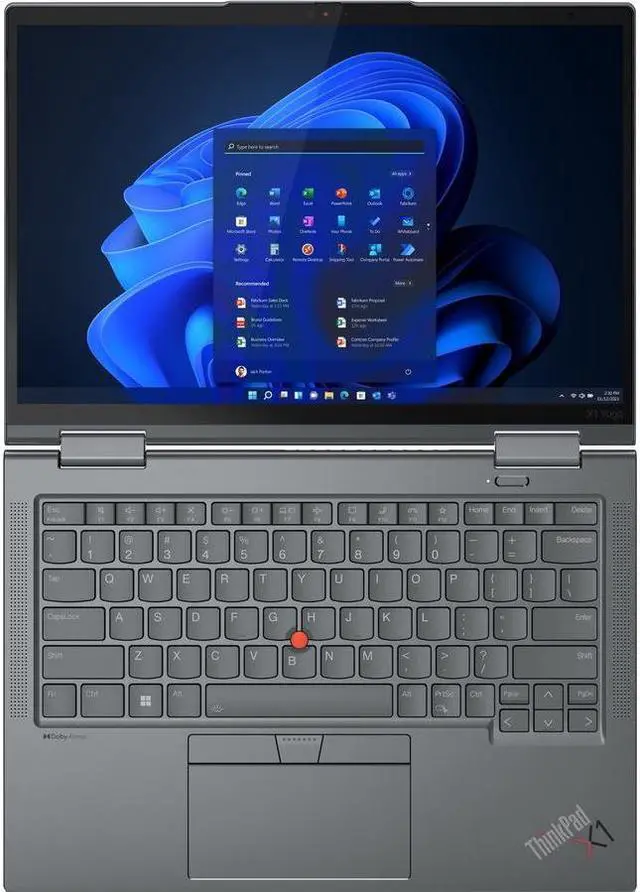 Alt view image 11 of 20 - Lenovo ThinkPad X1 Yoga Gen 8 - 14" - Intel Core i7 - 1355U - Evo - (21HQ0007US)