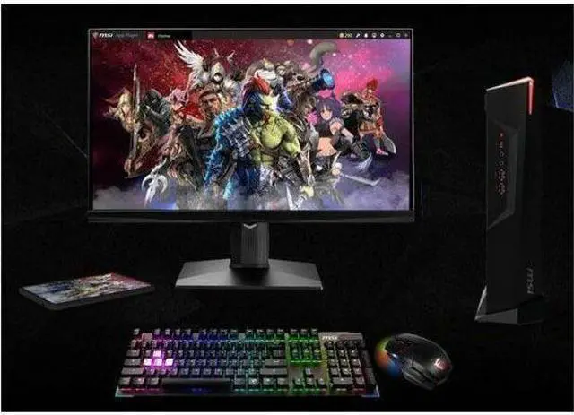 Alt view image 16 of 20 - MSI MPG Trident 3 13th MPG Trident 3 13TC-075US Gaming Desktop Computer - Intel Core i5 13th Gen i5-13400F - 16 GB RAM DDR4 SDRAM - 512 GB M.2 PCI Express NVMe 3.0 SSD - Intel H610 Chip - Windows 11 H