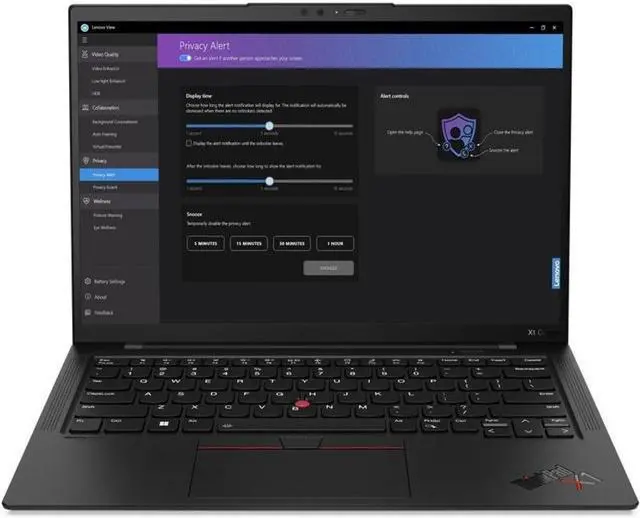 Alt view image 16 of 20 - Lenovo ThinkPad X1 Carbon Gen 11 - 14" - Intel Core i7 - 1355U - Ev (21HM000JUS)
