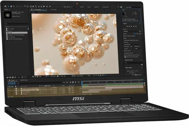 Alt view image 10 of 20 - MSI Creator M14 A13V Creator M14 A13VF-081US 14" Notebook - 2.8K - Intel Core i7 13th Gen i7-13620H - 32 GB - 2 TB SSD - Lunar Gray - Intel Chip - 2880 x 1800 - Windows 11 Home - NVIDIA GeForce R