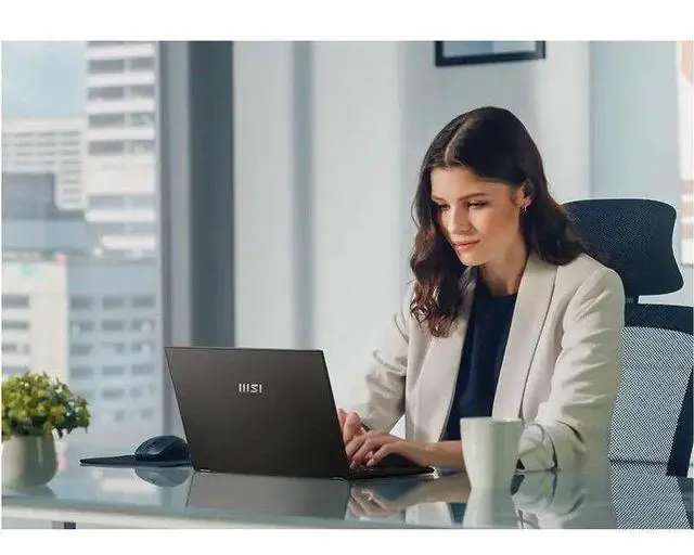 Alt view image 13 of 15 - MSI Commercial 14" Intel i9-13900H Laptop - 32 GB - 1 TB SSD -Solid Gray Windows 11 Pro COM14V13228