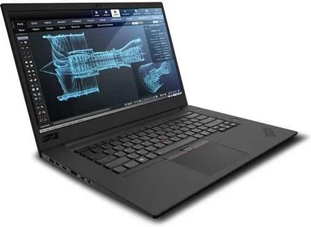 Main image of Lenovo ThinkPad P1 Mobile Workstation - Grade A - Intel Xeon E-2176M 16GB Memory 512GB SSD NV137 P630 15.6" 4K / UHD Touchscreen Windows 11 Pro