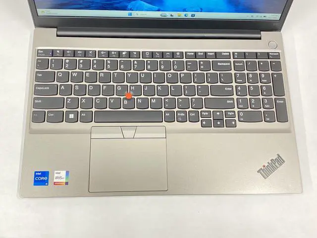 Alt view image 2 of 7 - Lenovo E15 i5-1235U 8GB 256GB 15" 1920 x 1080 Windows 11 Pro