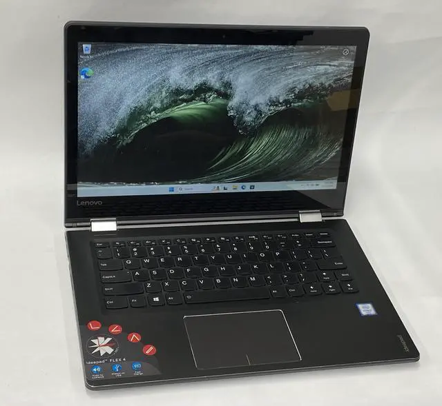 Main image of Lenovo - Ideapad Flex 4-1470 - i7-6500U - 8GB - 256GB - 14" 1920 x 1080 - Windows 11 Pro - Touch Screen