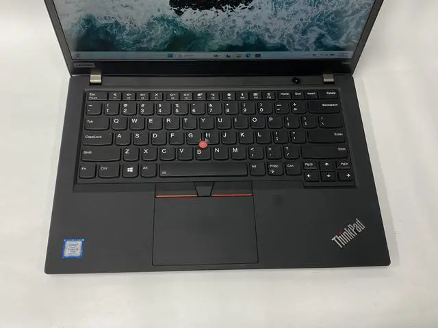 Alt view image 2 of 7 - Lenovo - ThinkPad T490 - Touch Screen - i5-8365U - 16GB - 512GB - 14" - 1920 x 1080 - Windows 11 Pro