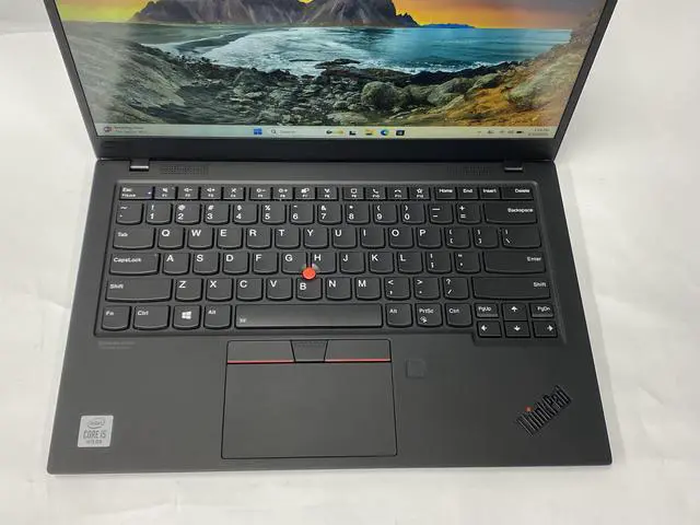 Alt view image 2 of 7 - Lenovo - X1 Carbon 8th Gen - i5-10210u - 8GB - 256GB - 14" - 1920 x 1080 - Windows 11 Pro