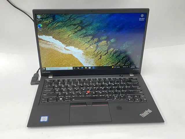 Main image of Lenovo - X1 Carbon 5th Gen - i7-6500u - 8GB - 256GB - 14" - 1920 x 1080 - Windows 10 Pro