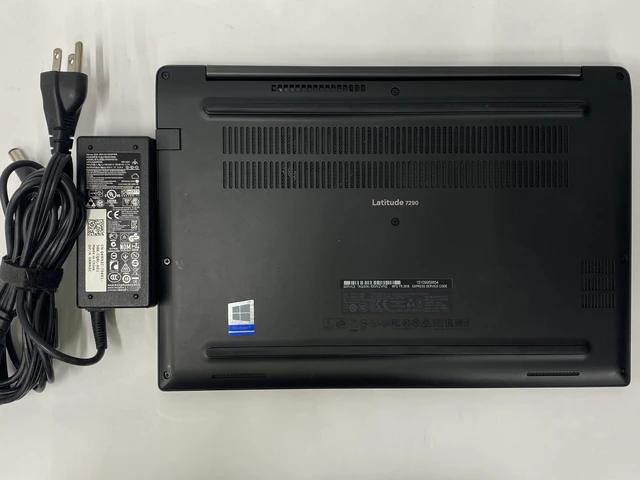 Alt view image 7 of 7 - Dell - Latitude 7290 - i5-8250u - 8GB - 256GB - 12" - 1366 x 768 - Windows 11 Pro
