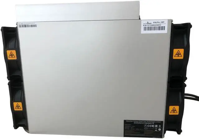 Alt view image 3 of 4 - Bitmain Antminer S19 95Th/s Bitcoin Mining Machine SHA-256 Algorithm PSU Included 3250W