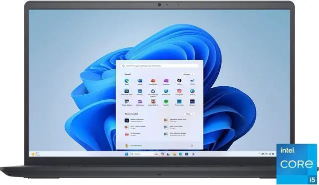 Main image of Dell Inspiron 15 3520 15.6" Touch 8GB 512GB SSD Core i5-1235U 1.30GHz WIN11H S-Mode, Carbon Black