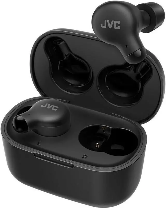 Alt view image 3 of 4 - JVC Marshmallow True Wireless Bluetooth Earbuds, Long Battery Life (up to 28 Hours), Black