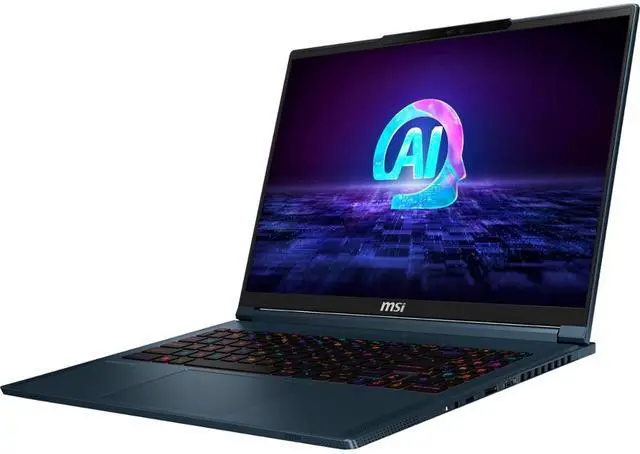 Alt view image 3 of 12 - MSI Stealth 16 AI Studio 16" 32GB 1TB SSD Ultra 9-185H 3.80GHz WIN11H, Star Blue