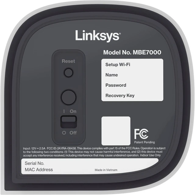 Alt view image 3 of 3 - Linksys - Velop Pro 7 BE11000 Tri-Band Mesh Wi-Fi 7 System (3-Pack)