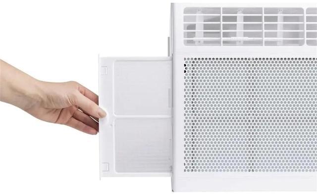 Alt view image 3 of 3 - GE 250 Sq. Ft. 6000 BTU Window Air Conditioner - AWCS06BWB White