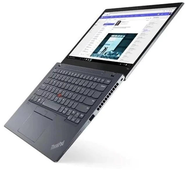 Alt view image 3 of 3 - Lenovo ThinkPad T14s Gen 2 14" 16GB 512GB SSD Core i7-1165G7 1.20GHz WIN11P, Storm Gray