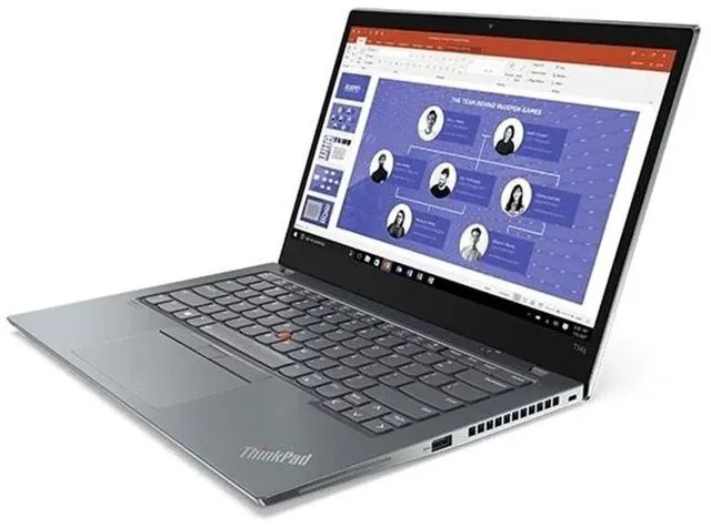 Alt view image 2 of 3 - Lenovo ThinkPad T14s Gen 2 14" 16GB 512GB SSD Core i7-1165G7 1.20GHz WIN11P, Storm Gray