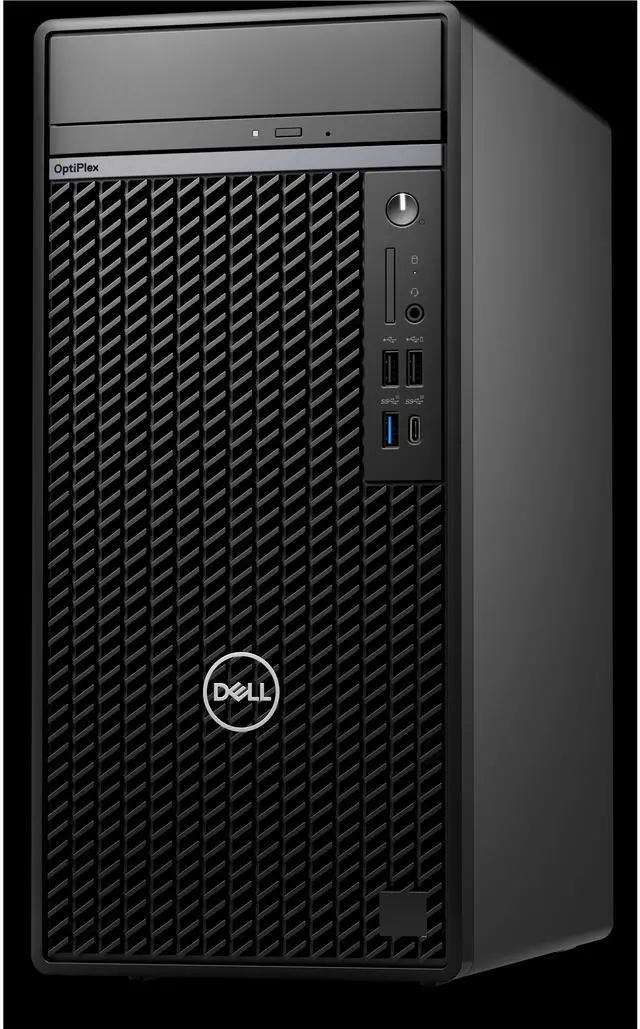 Alt view image 3 of 3 - Dell OptiPlex 7020 Tower Desktop 8GB 512GB SSD Core i3-14100 3.5GHz, Black, WIN11 Pro, New in Box