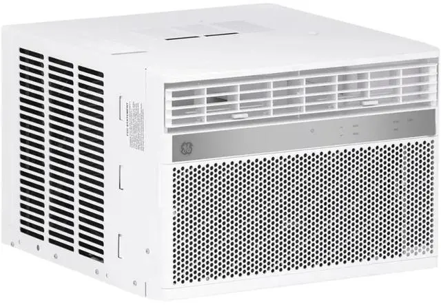 Main image of GE - 350 Sq. Ft. 8000 BTU Smart Window Air Conditioner - White