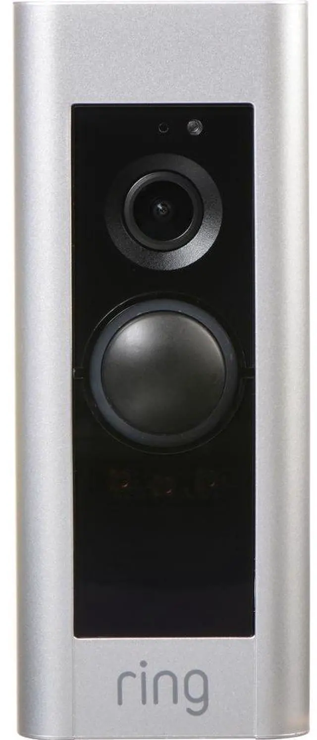 Alt view image 2 of 3 - Ring 1080p Doorbell Pro Smart WiFi Video Doorbell - Satin Nickel
