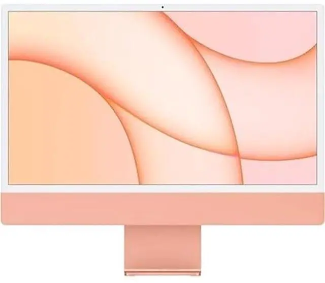 Main image of 2021 Apple iMac M1 chip with 8-core CPU (24-inch, 16GB RAM, 1TB SSD) Orange