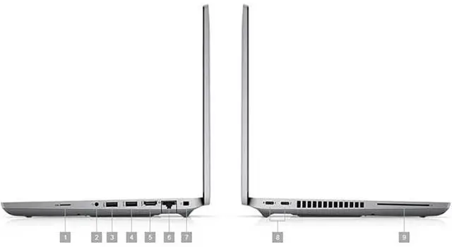 Alt view image 4 of 5 - Dell Latitude 5421 14" 16GB 256GB SSD Core i511500H 2.9GHz WIN11P, Silver