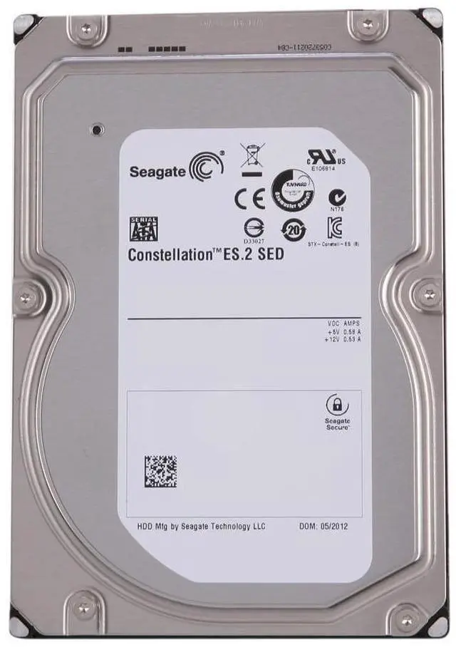 Main image of Seagate ST33000651NS 3.5" 3TB 7200RPM SATA Hard Disk Drive (HDD), Silver