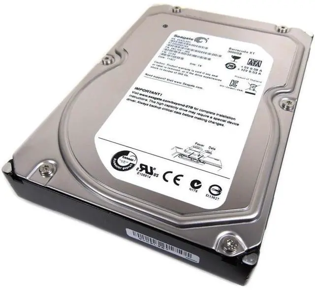 Alt view image 5 of 5 - Seagate ST33000651NS 3.5" 3TB 7200RPM SATA Hard Disk Drive (HDD), Silver