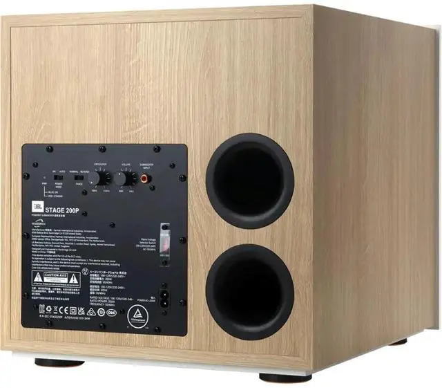 Alt view image 4 of 5 - JBL - Stage 200P 10-Inch Powered Subwoofer - Latte