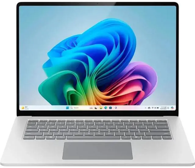 Main image of Microsoft Surface Laptop 7 15" Touch 16GB 512GB SSD Snapdragon X Elite 1.0GHz WIN11H, Platinum