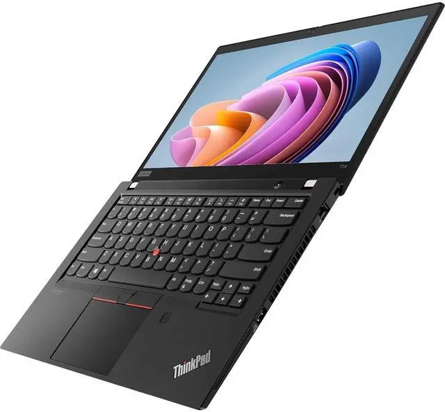 Alt view image 4 of 5 - Lenovo ThinkPad T14 Gen 1 14" Touch 16GB 256GB SSD Core i7-10610U 1.80GHz WIN11P, Black
