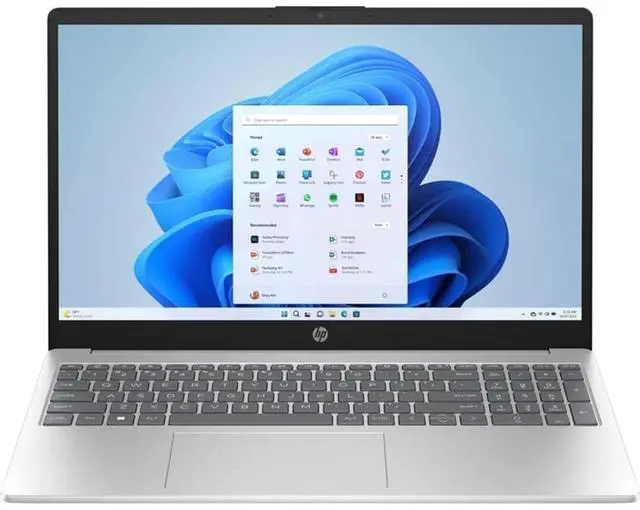 Main image of HP 15-FC0093DX 15.6" 16GB 512GB SSD AMD Ryzen 5 7520U 2.80GHz WIN11H, Silver