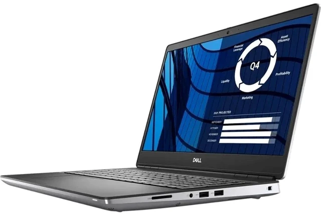 Alt view image 2 of 5 - Dell Precision 7550 15.6" Touch 16GB 512GB SSD Core i7-10750H 2.60GHz WIN11P, Carbon Fiber