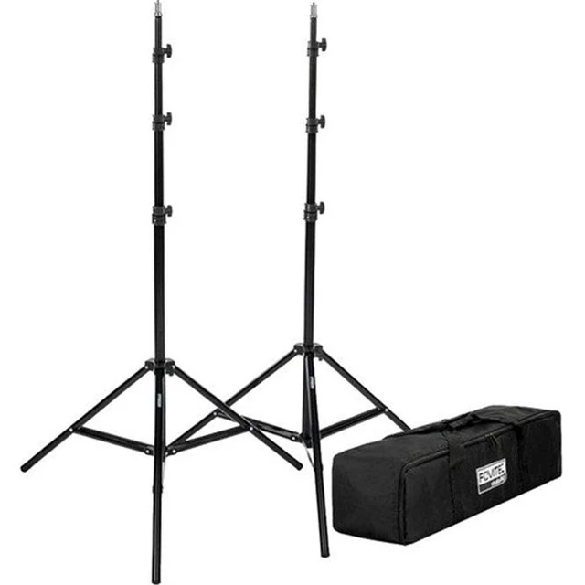 Main image of Fovitec 2-Stand Kit with Carrying Bag (7.6')