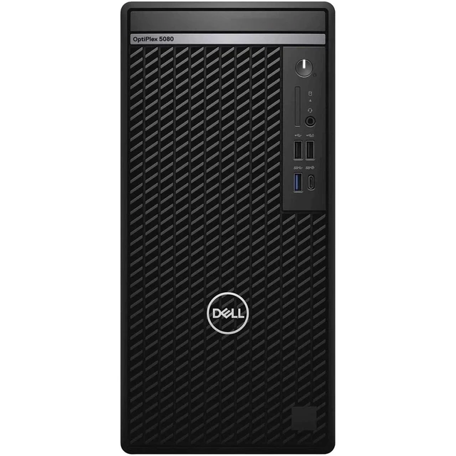 Alt view image 3 of 3 - Dell Optiplex 5080 Tower (16GB, 256GB SSD, i7-10700, GeForce GT 730) Win11P, Black