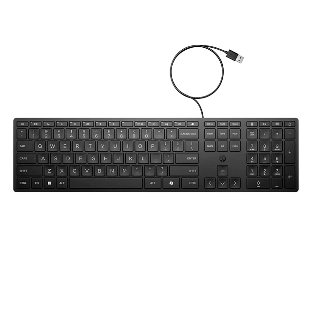 Alt view image 3 of 5 - HP Wired Desktop 320K Keyboard